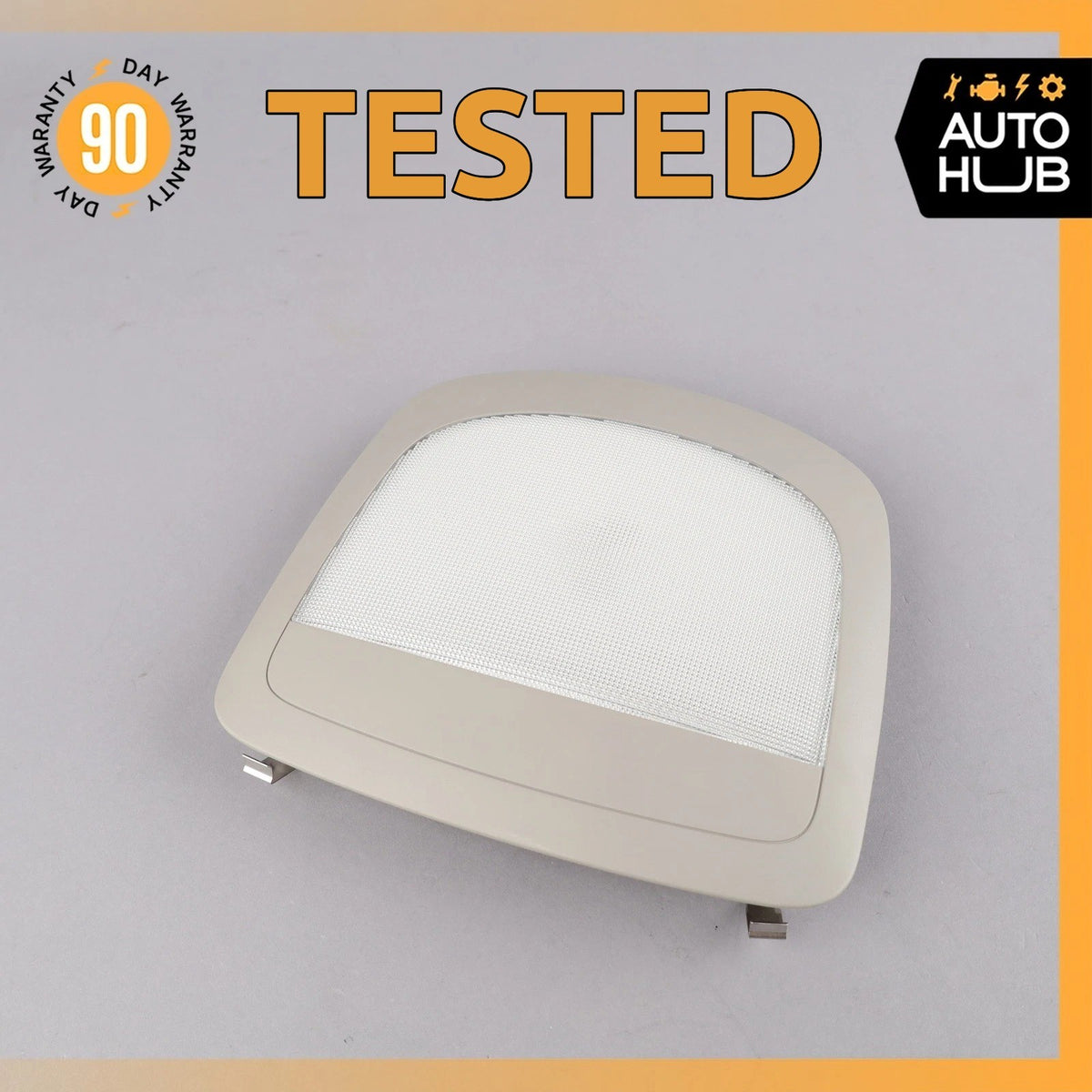 13-15 Mercedes W166 ML250 ML350 Rear Overhead Dome Light Lamp Gray OEM - photo 1