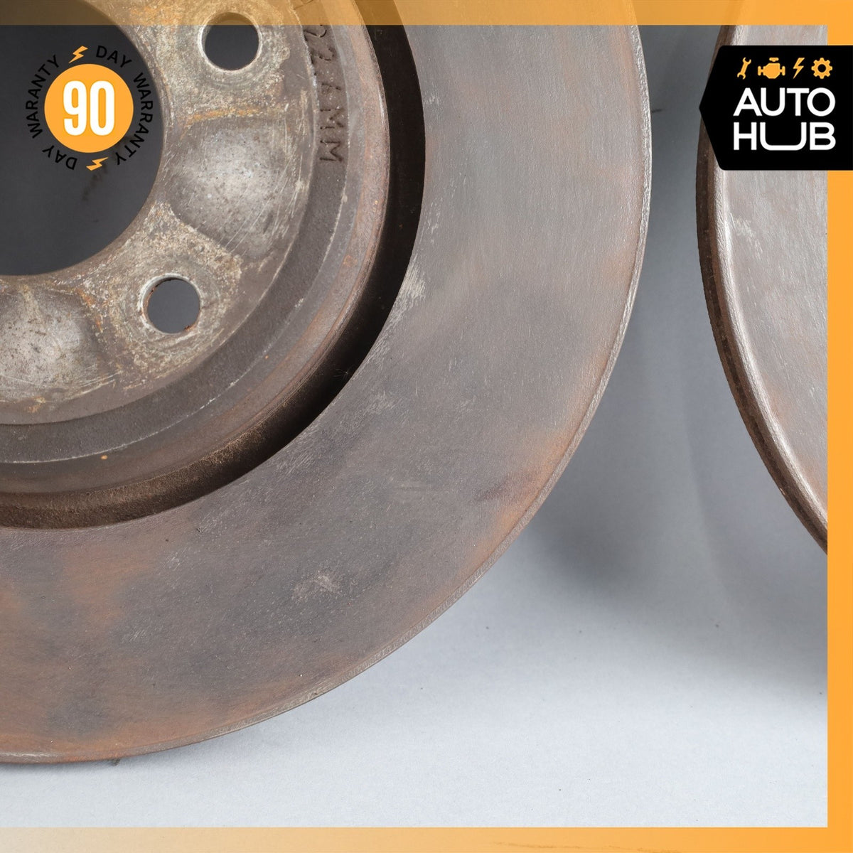 00-10 Bentley Arnage / RR Seraph Rear Brake Rotor Rotors Set PC56961PB OEM 42k - photo 5