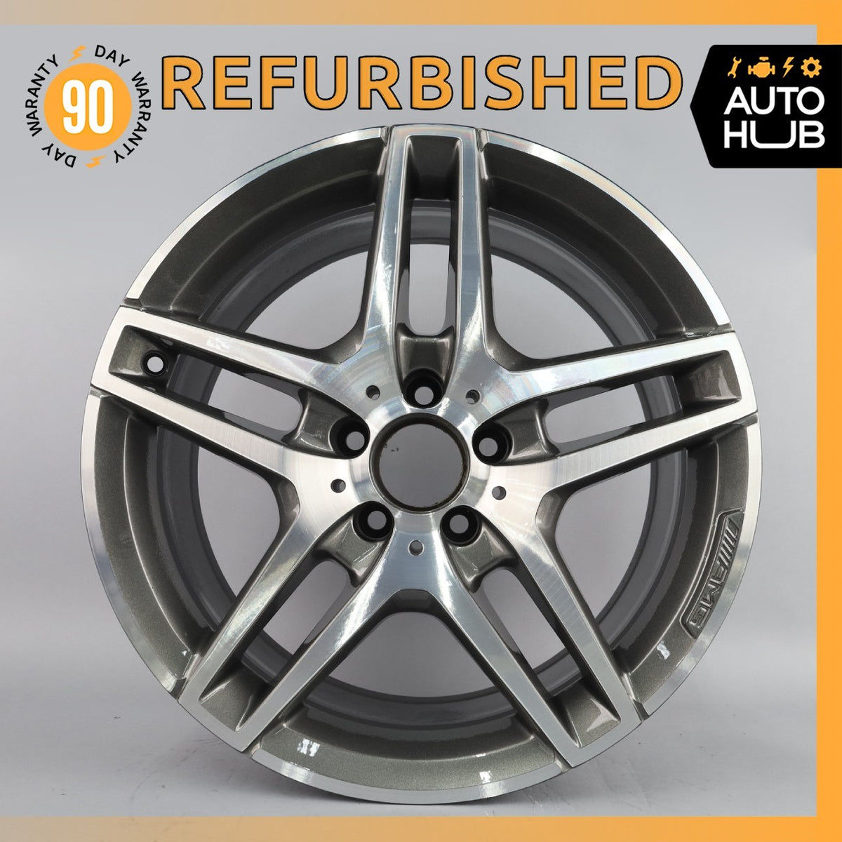 Mercedes W207 E550 E400 E350 AMG 8.5 x 18 18'' Wheel Rim 2124010300 OEM - photo 1