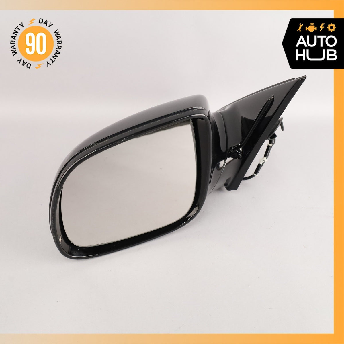 15-17 Audi 8R Q5 Left Driver Side Rear View Door Mirror Assembly Black OEM 74k - photo 3