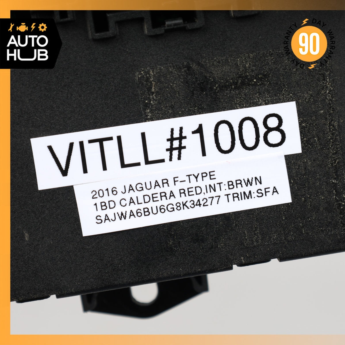 2016 Jaguar X152 F-Type Coupe Rear Trunk Tailgate Lift Control Module OEM - photo 8