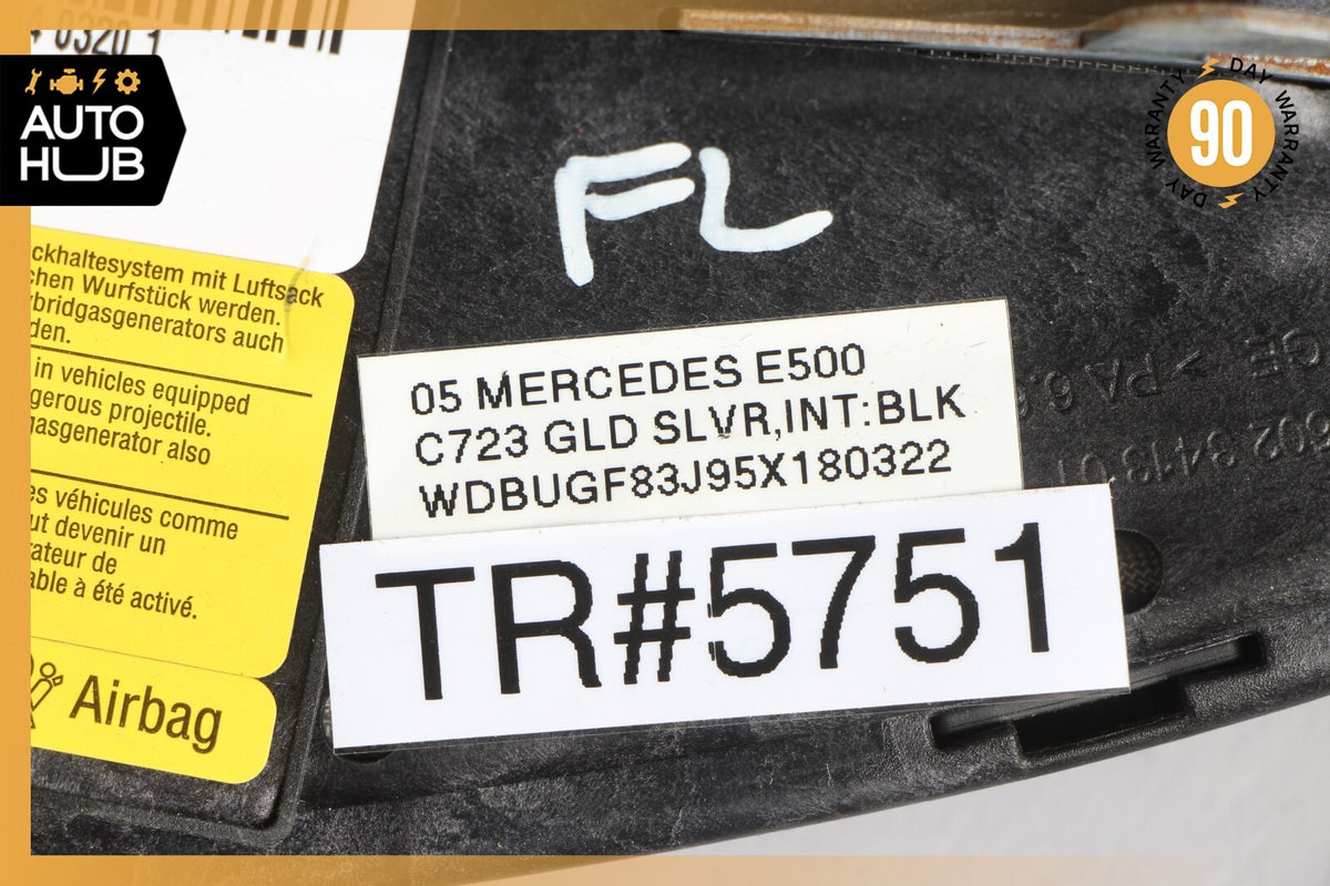 03-06 Mercedes W211 E500 CLS500 Seat Airbag Air Bag Front Left Driver Side OEM - photo 11