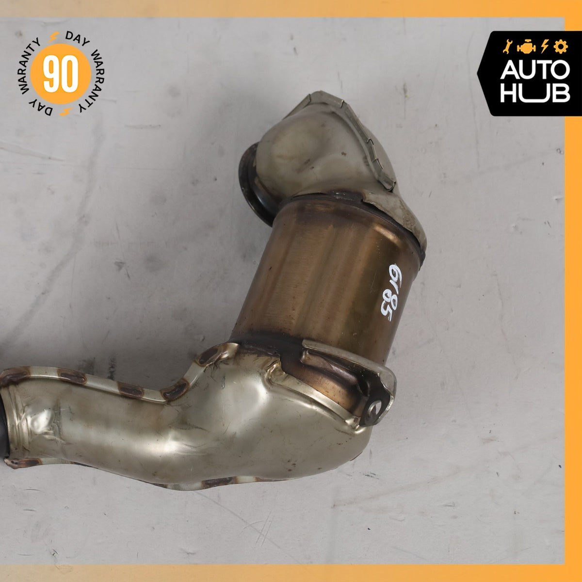 16-18 Audi 8V A3 E-Tron 1.4L Engine Exhaust Downpipe 5Q0131690F OEM - photo 4