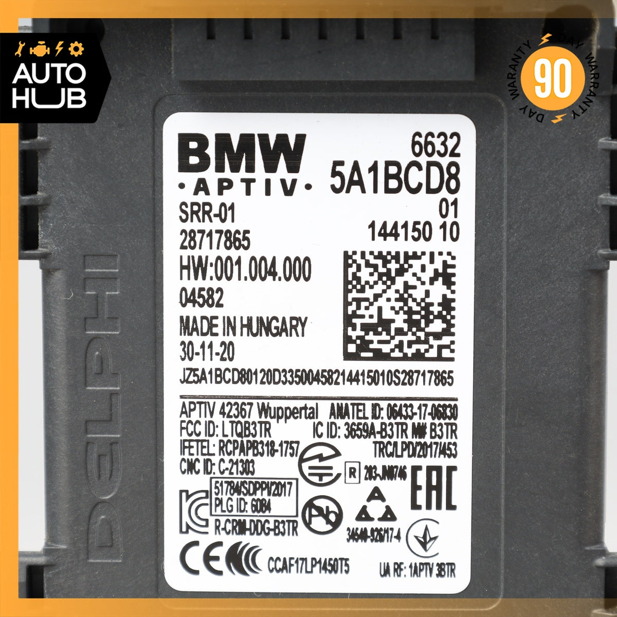 BMW G05 X5 X6 X7 Left or Right Blind Spot Radar Control Module OEM 44k - photo 7