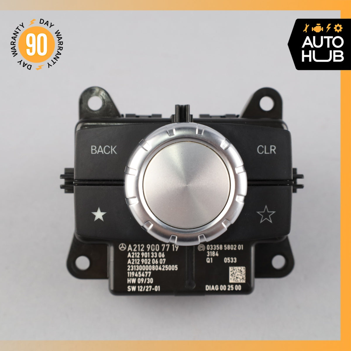 14-17 Mercedes W207 E350 E550 Console Head Unit Controller Knob Multi Switch OEM - photo 2