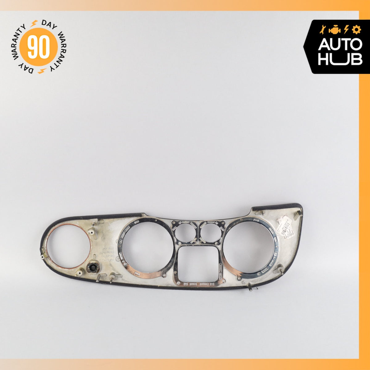 03-13 Bentley Continental GTC GT Dash Panel Speedometer Bezel Trim Wood OEM 46k - photo 6