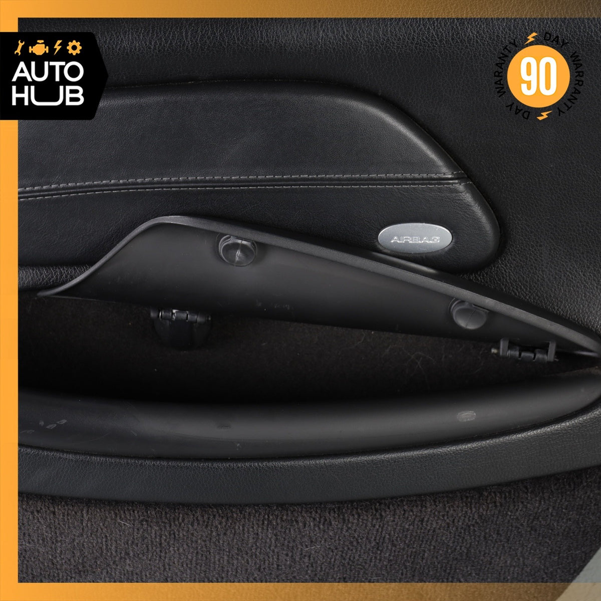 00-04 Porsche Boxster 986 Front Right Side Interior Door Panel Trim Black OEM - photo 10