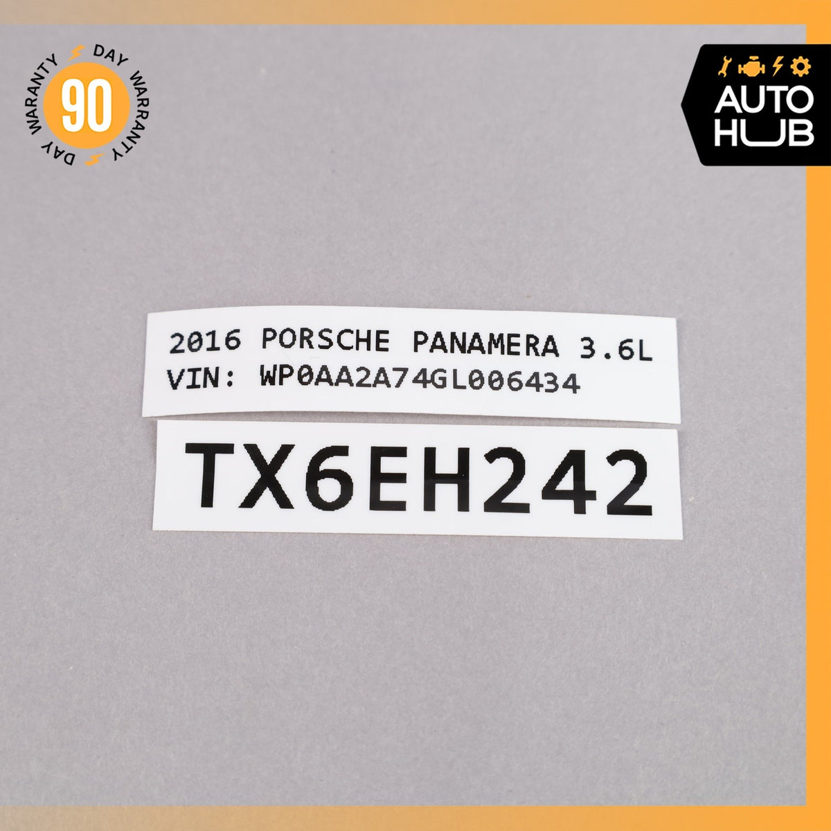 Porsche Panamera 970 Front Left Driver Side Seat Belt Buckle Black OEM - photo 10