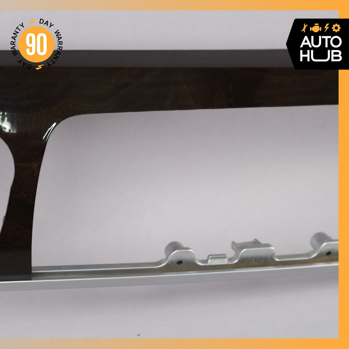 11-13 BMW F10 535i 528i Dash Dashboard Wood Trim Panel OEM - photo 3