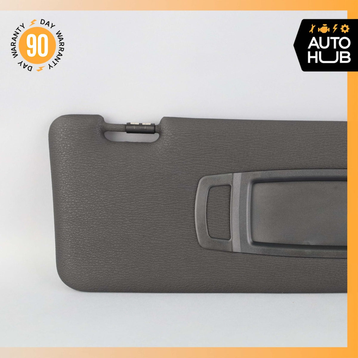 BMW E71 X6M Right Sunvisor Sun Visor Shade Black 7281665 OEM 62k - photo 6