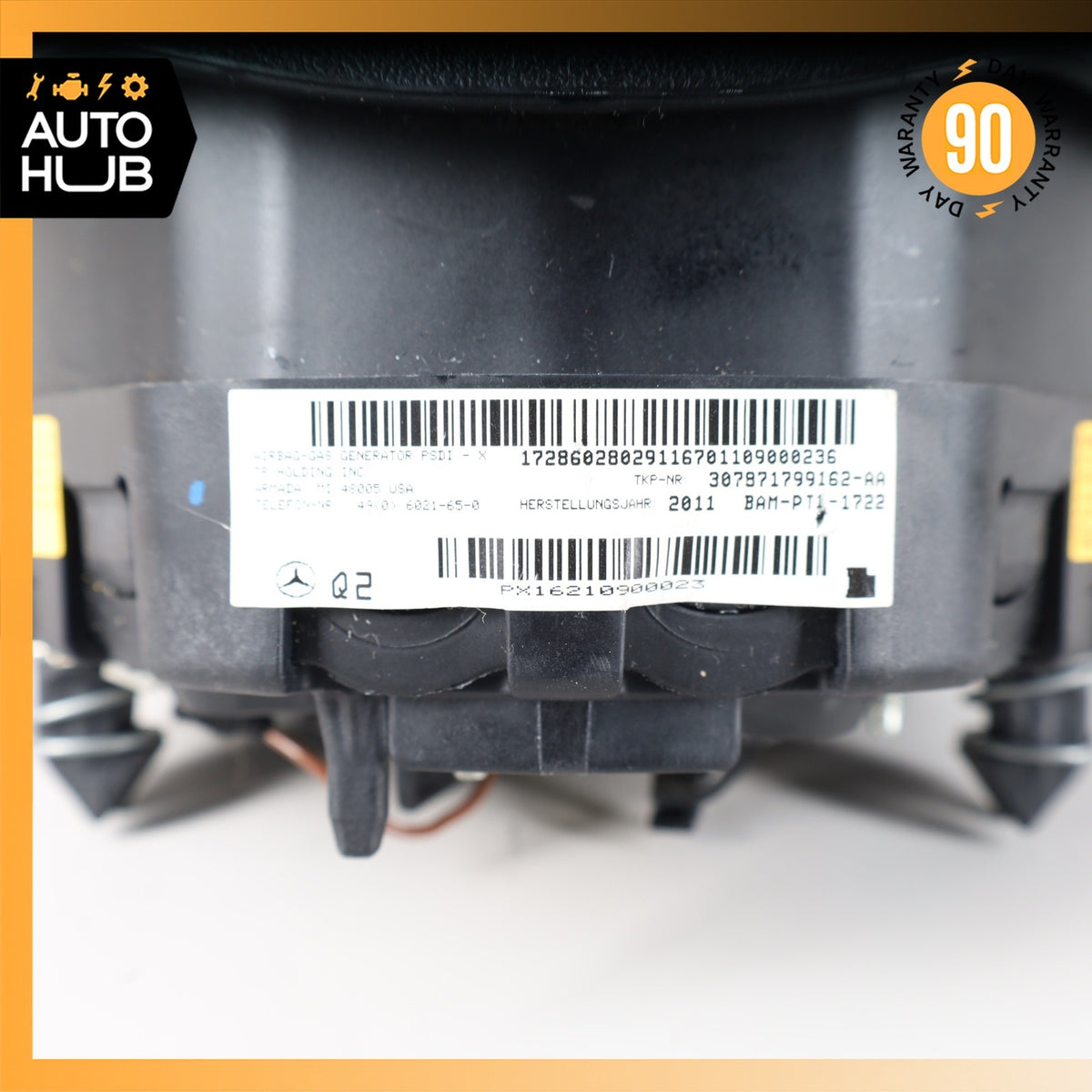 12-17 Mercedes R172 SLK350 C250 E400 Driver Steering Wheel Airbag 1728602802 OEM - photo 6