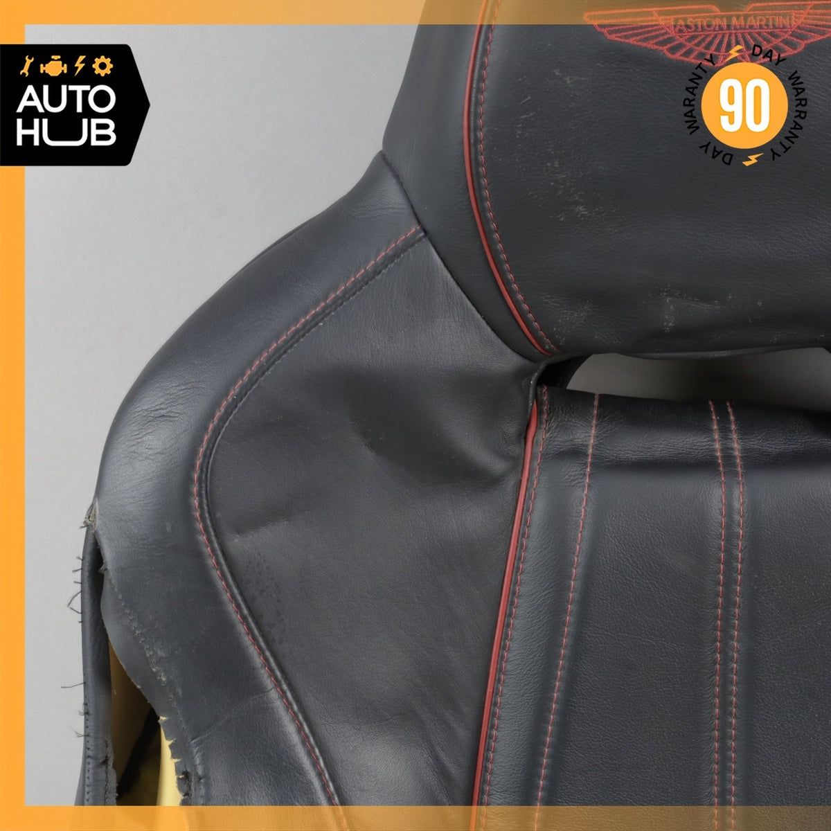 13-15 Aston Martin DB9 Front Right Passenger Side Top Upper Seat Cushion OEM - photo 8