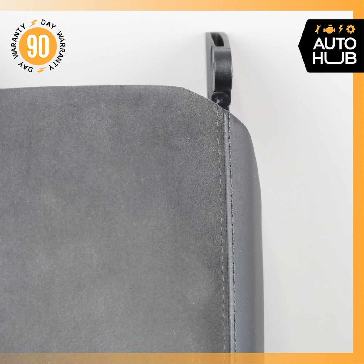 15-18 Porsche Macan 95B Front Center Console Armrest Arm Rest Suede Black OEM - photo 5