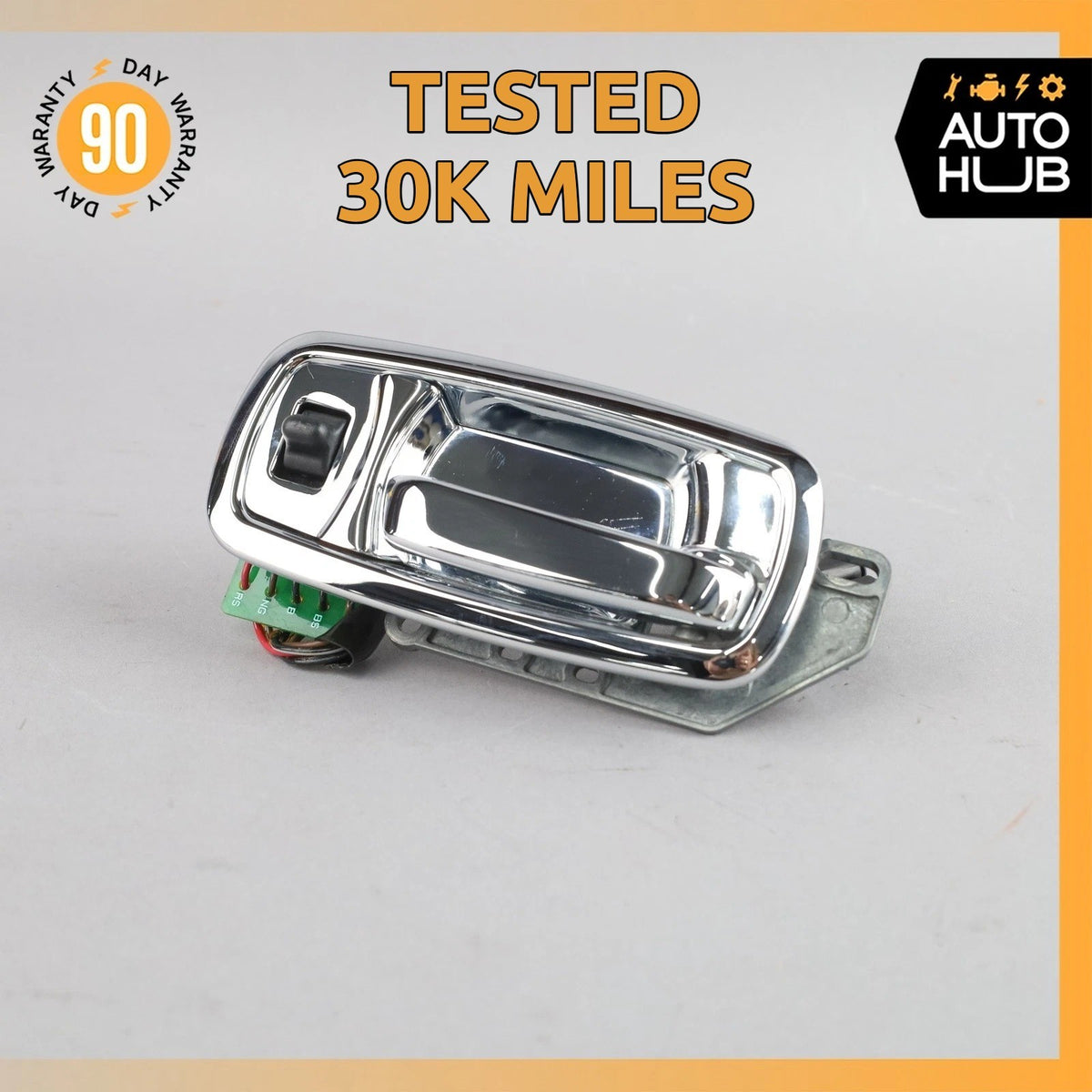 00-09 Bentley Arnage / RR Seraph Rear Right Interior Door Handle w/ Switch OEM - photo 1