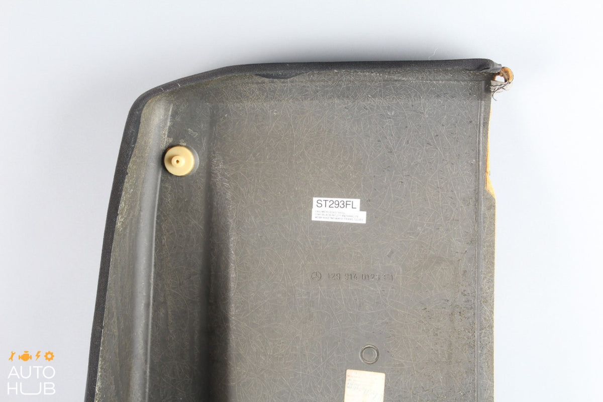 90-02 Mercedes R129 500SL SL500 Seat Backrest Cover Panel Trim Left Side Black - photo 9