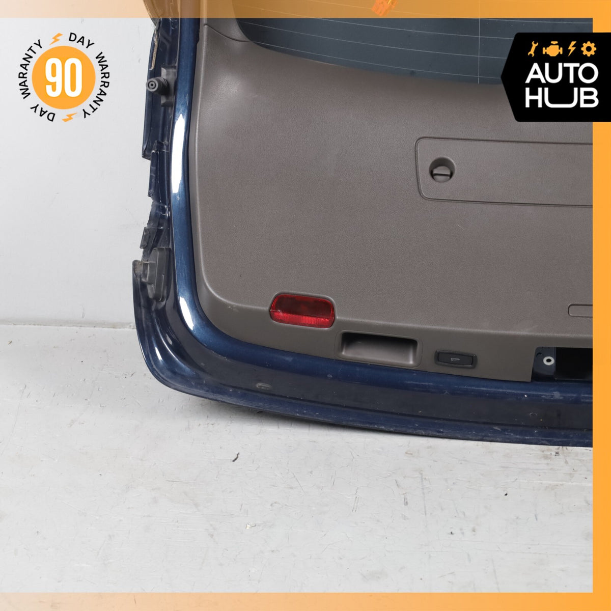15-18 Porsche Macan S 95B Trunk Lid Liftgate Tailgate Hatch Shell Blue OEM - photo 15