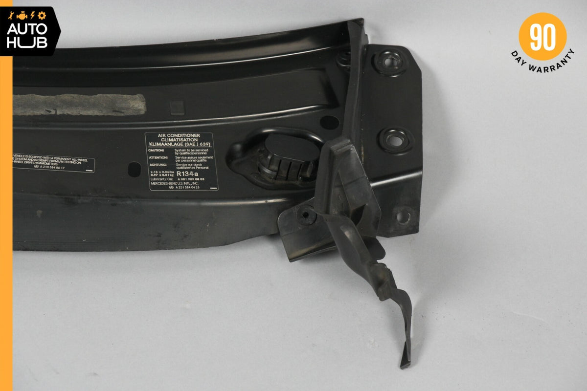06-12 Mercedes W164 ML63 AMG GL450 ML550 Upper Radiator Core Tie Bar Support OEM - photo 4