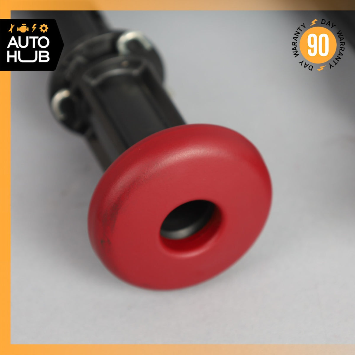 17-20 Maserati Levante M161 Front Left Driver Side Seat Headrest Guide Red OEM - photo 2