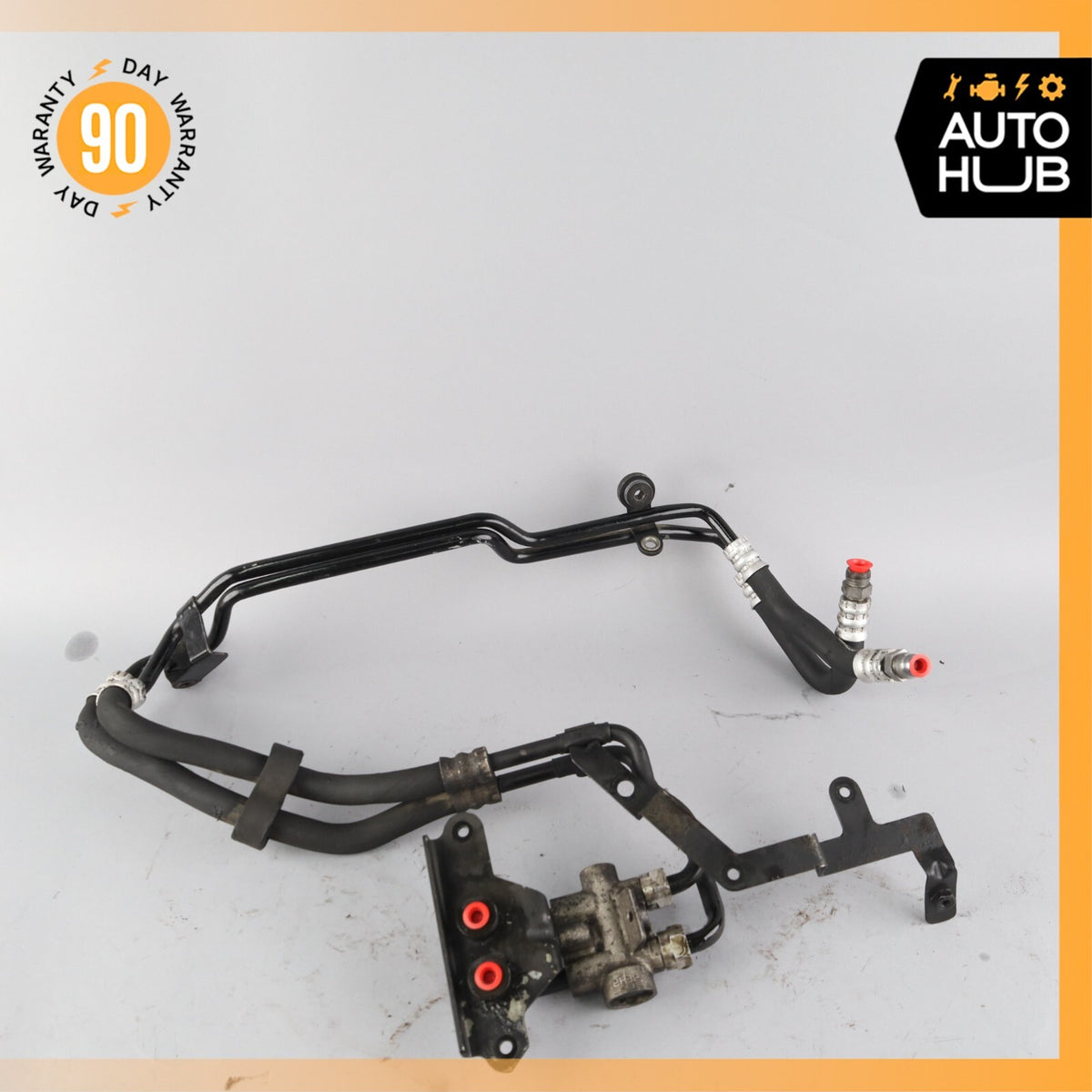 Bentley Continental GT Left Driver Side Transmission Oil Cooler Line OEM 53k - photo 7