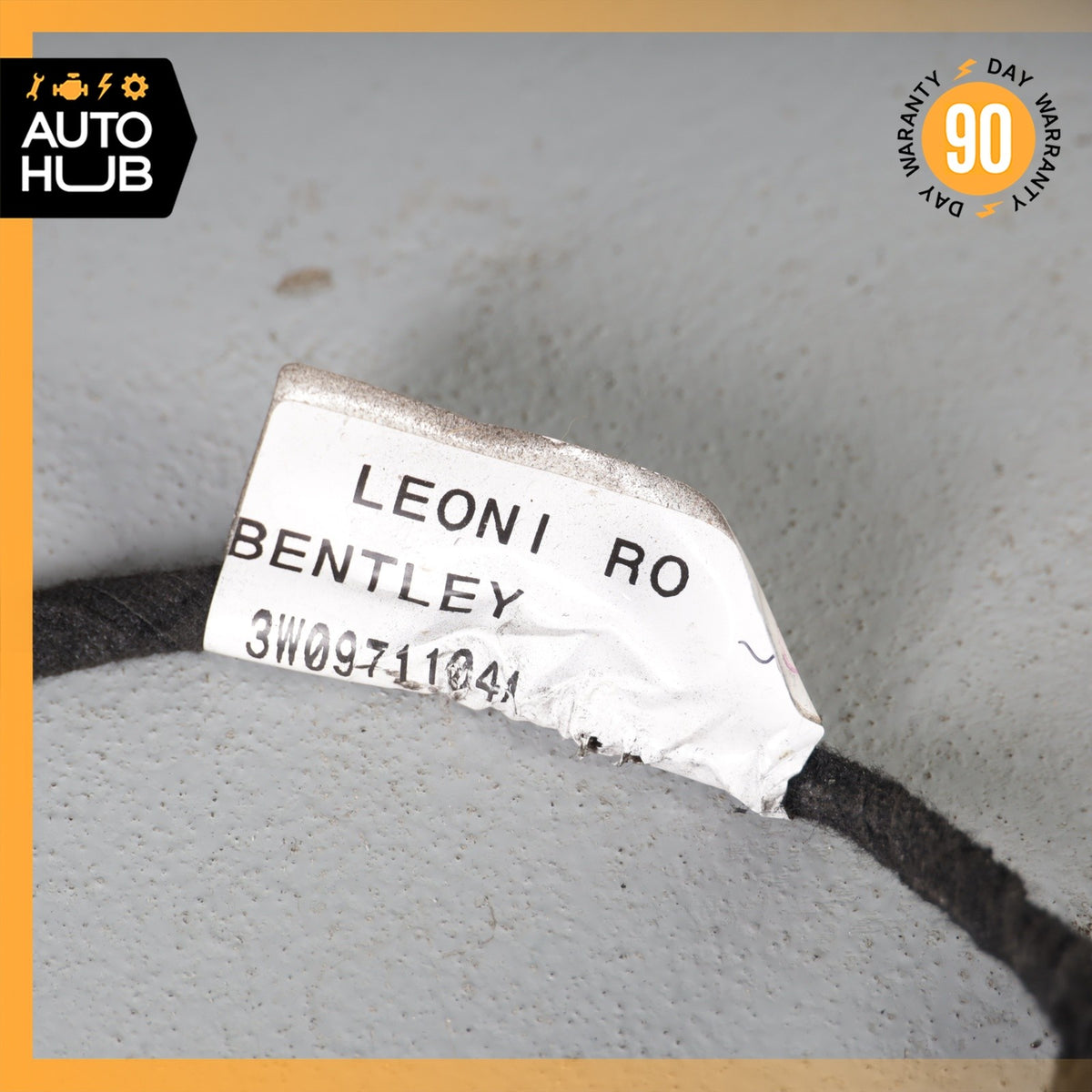 Bentley Continental GTC GT Rear Bumper Parking Sensor Wire Harness PDC OEM 40k - photo 13