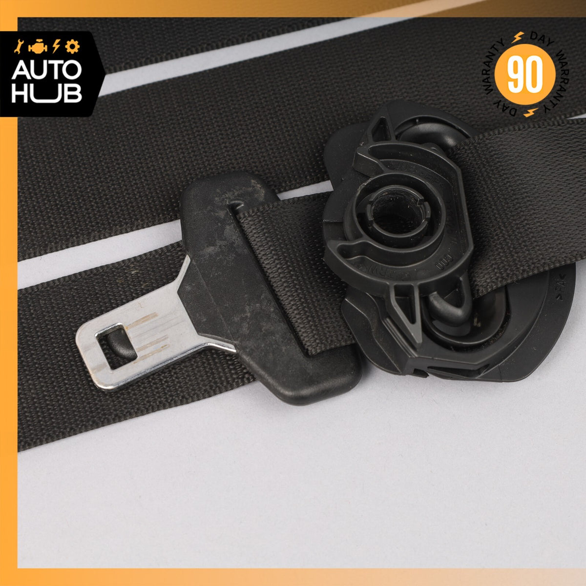 07-10 Mercedes W221 S600 S450 Front Right Passenger Side Seat Belt Black OEM - photo 6