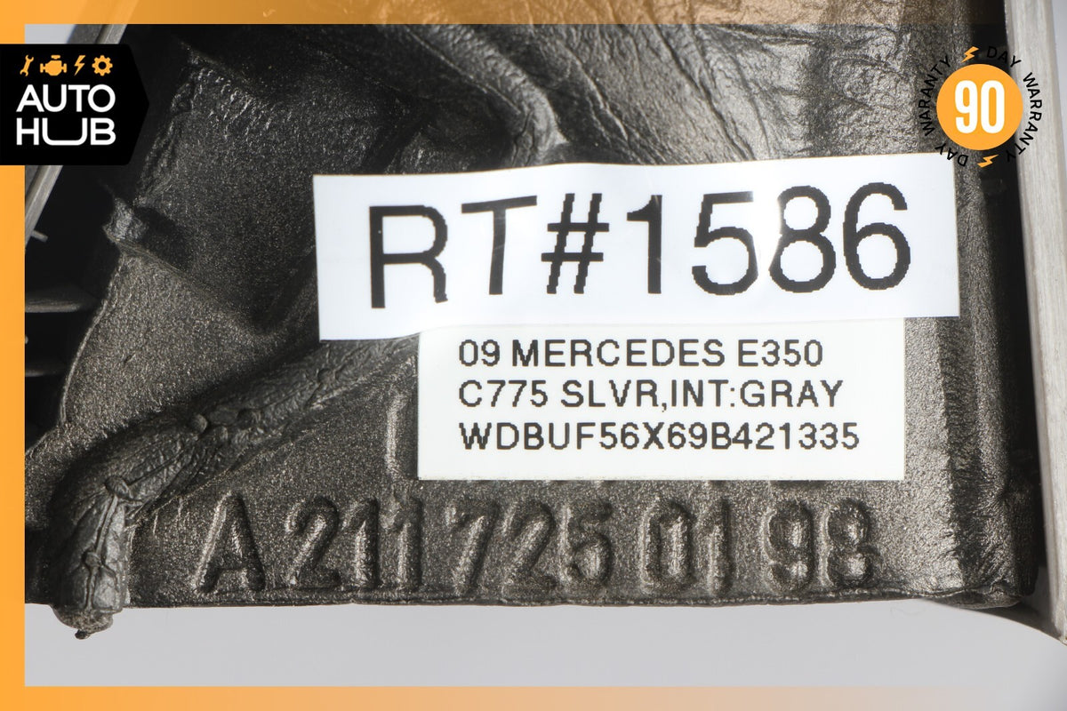 07-09 Mercedes W211 E350 E550 Front Left Tweeter Speaker Cover Gray OEM - photo 11