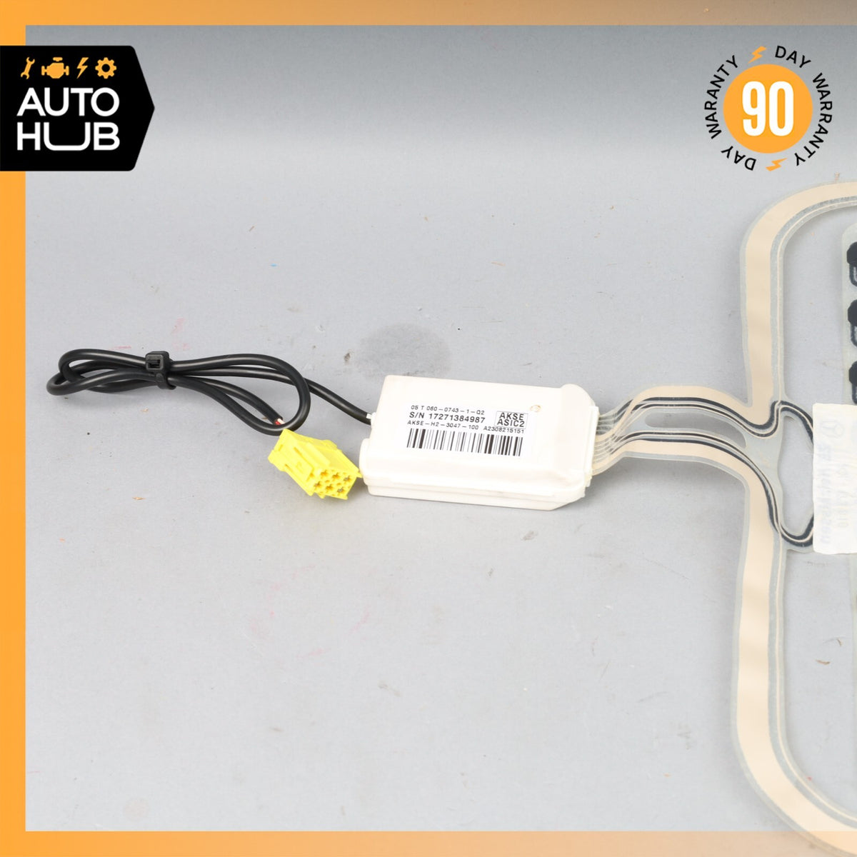 05-08 Mercedes R230 SL500 SL55 AMG Seat Occupancy Sensor Mat SRS 2308215151 OEM - photo 10
