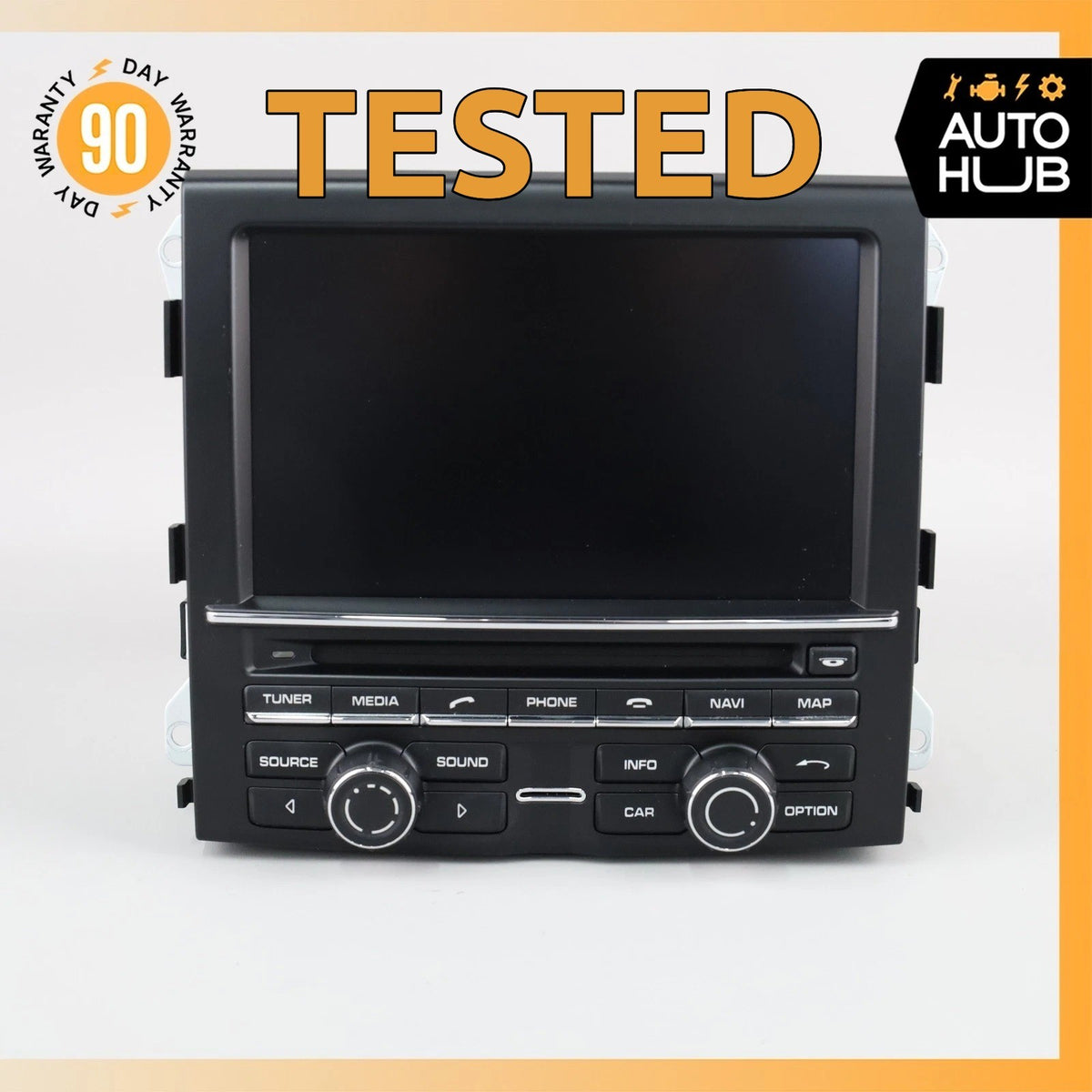 12-16 Porsche Cayenne 958 Command Head Unit Navigation Radio 95864296621 OEM - photo 1
