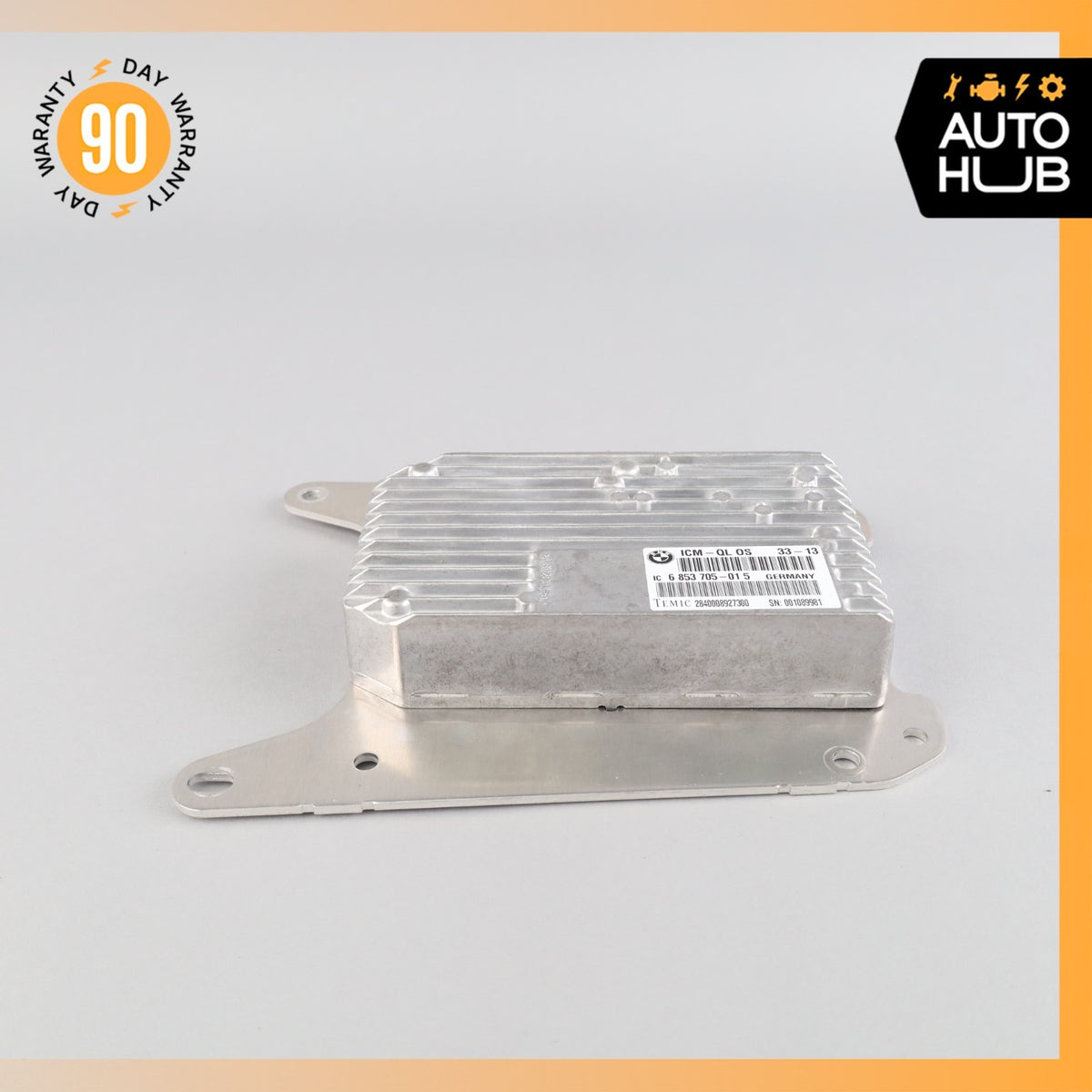 BMW E71 X6M ICM Integrated Chassis Management Control Module 6853705 OEM 62k - photo 2