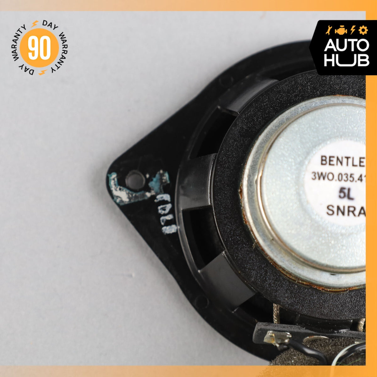 2006 Bentley Continental Flying Spur Rear Side Mid Range Sound Speaker OEM 53k - photo 15