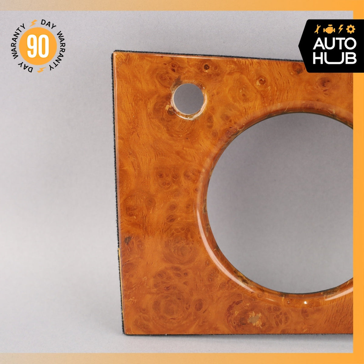99-04 Bentley Arnage Dashboard Right Side Air Vent Trim Panel Wood OEM 30k - photo 3