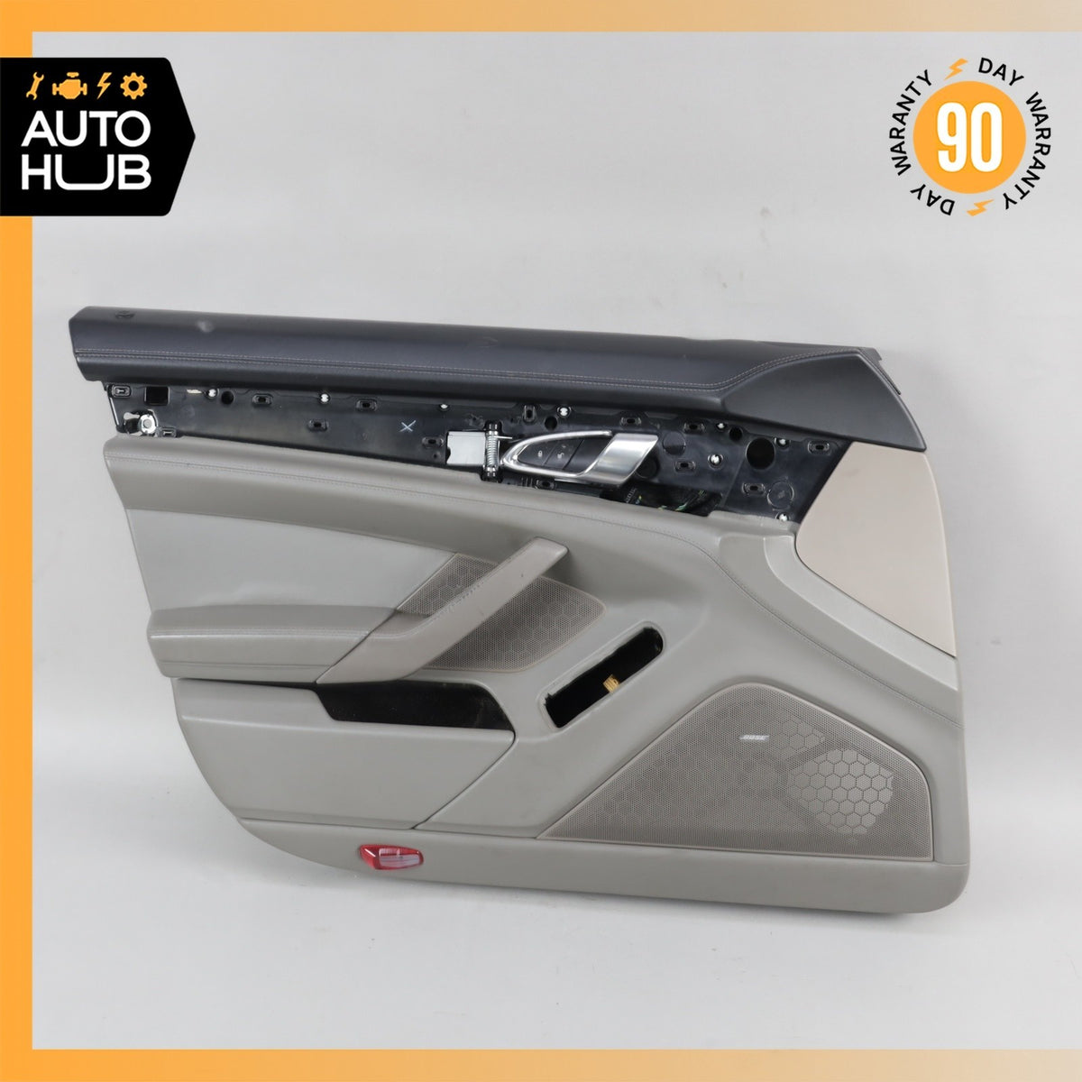 10-16 Porsche Panamera 970 Turbo Front Left Interior Door Panel Leather OEM 68k - photo 1