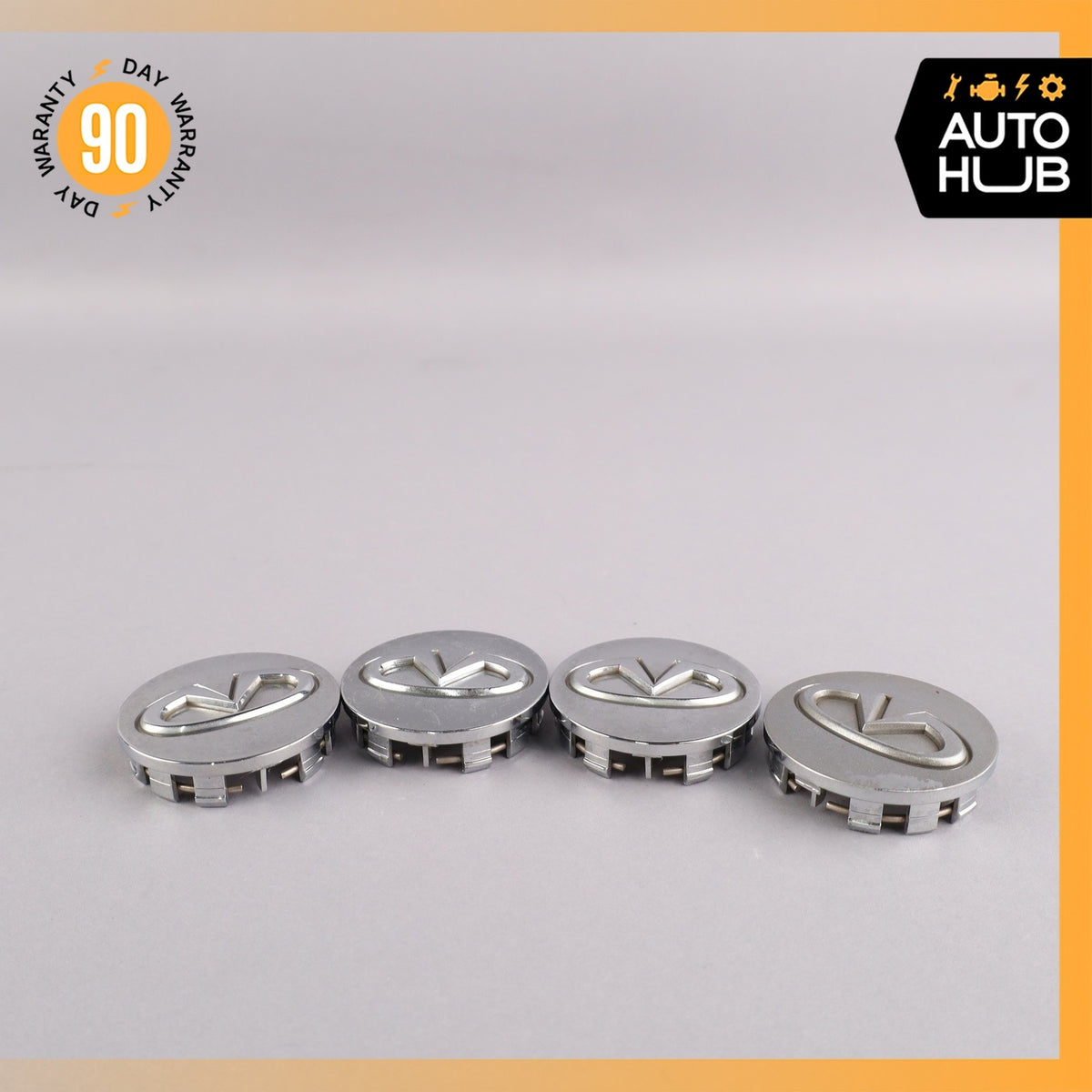 08-13 Infinity G37 Wheel Centre Cap Set of 4 OEM 77k - photo 12