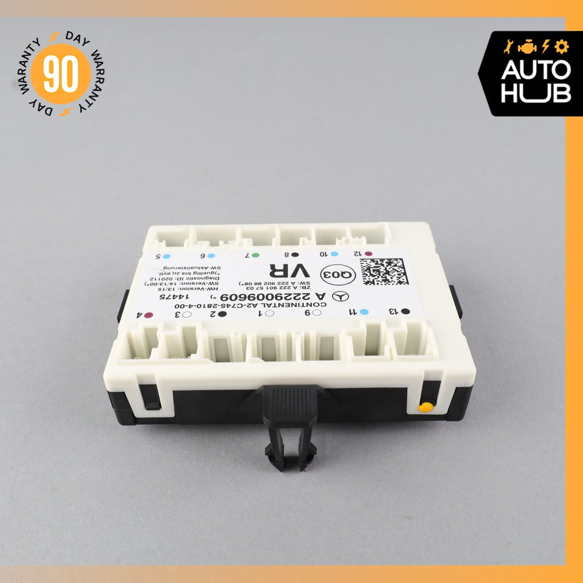 Mercedes W222 S550 Front Right Side Door Control Module OEM - photo 3