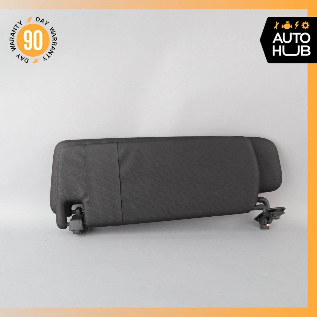 15-18 Porsche Cayenne 958 Sun Visor Sunvisor Front Right Black 7P5857552P OEM - photo 3