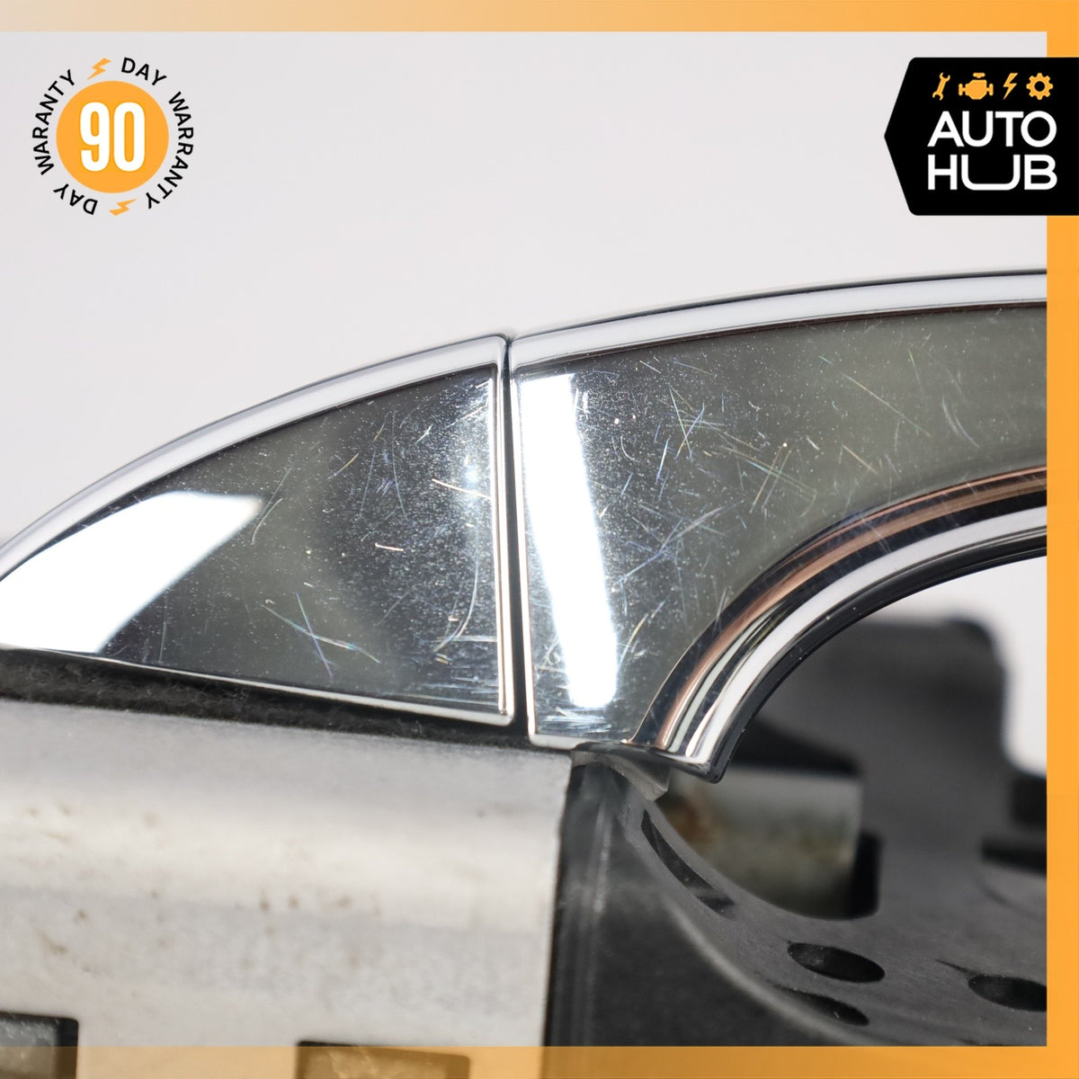 Audi D4 A8L Front Left Driver Exterior Door Handle Black 4H1837885 OEM - photo 11