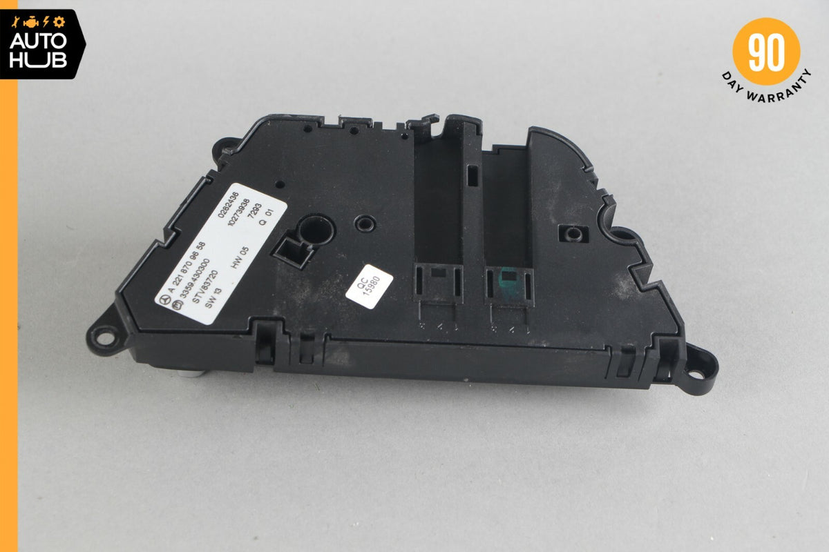 07-13 Mercedes W221 S550 Rear Left Side Seat Control Memory Switch OEM - photo 7