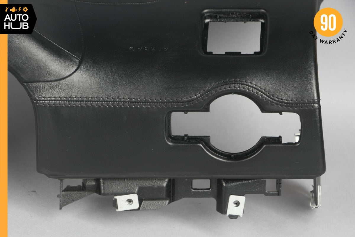 07-14 Mercedes W216 CL600 CL65 AMG Left Driver Dash Knee Cover Black OEM - photo 8