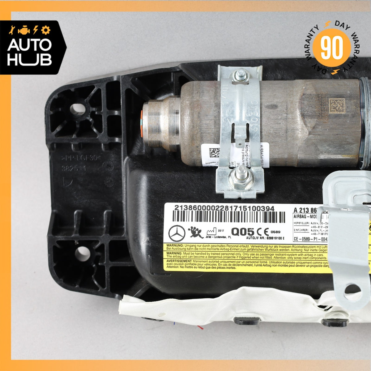 17-20 Mercedes W238 E400 E450 Passenger Dash Airbag Air Bag 2138600002 OEM - photo 6