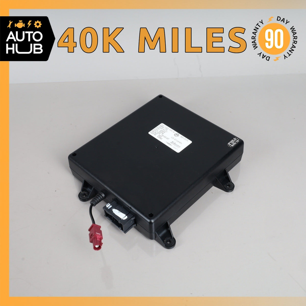 2007 Bentley Continental GTC Communication Phone Control Module OEM 40k - photo 1