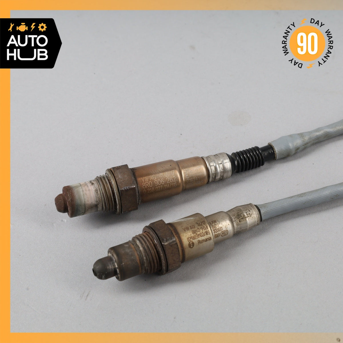 Porsche Macan 95B Front & Rear Oxygen O2 Probe Sensor Lambda Set 8R0906262E OEM - photo 3