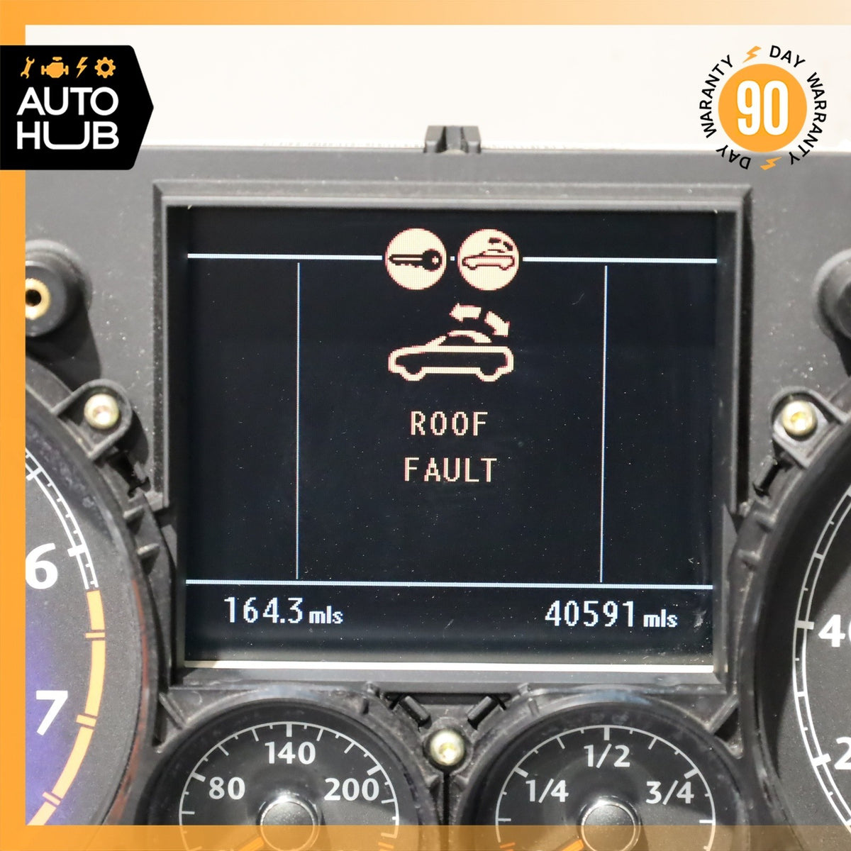 2007 Bentley Continental GTC Convertible Instrument Cluster Speedometer OEM 40k - photo 3
