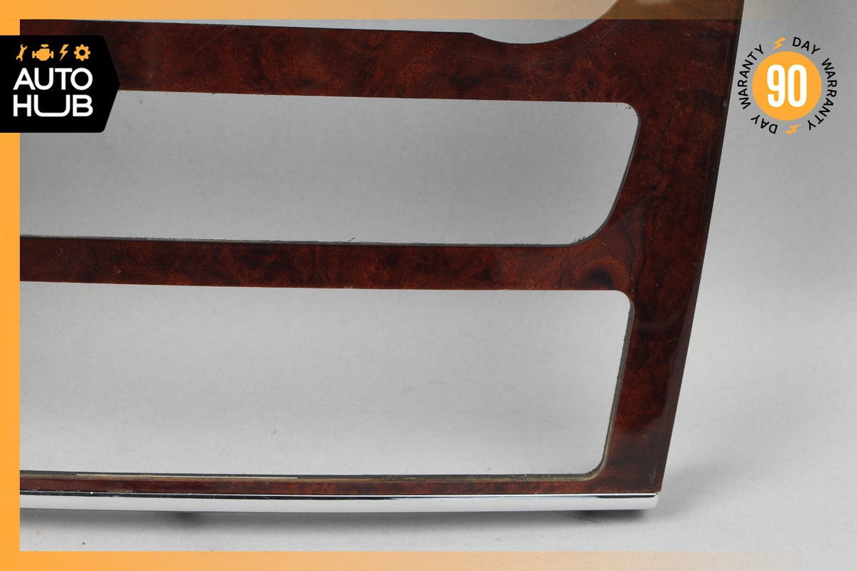 06-12 Mercedes X164 GL550 ML500 ML550 Center Console Control Trim Bezel Wood OEM - photo 5