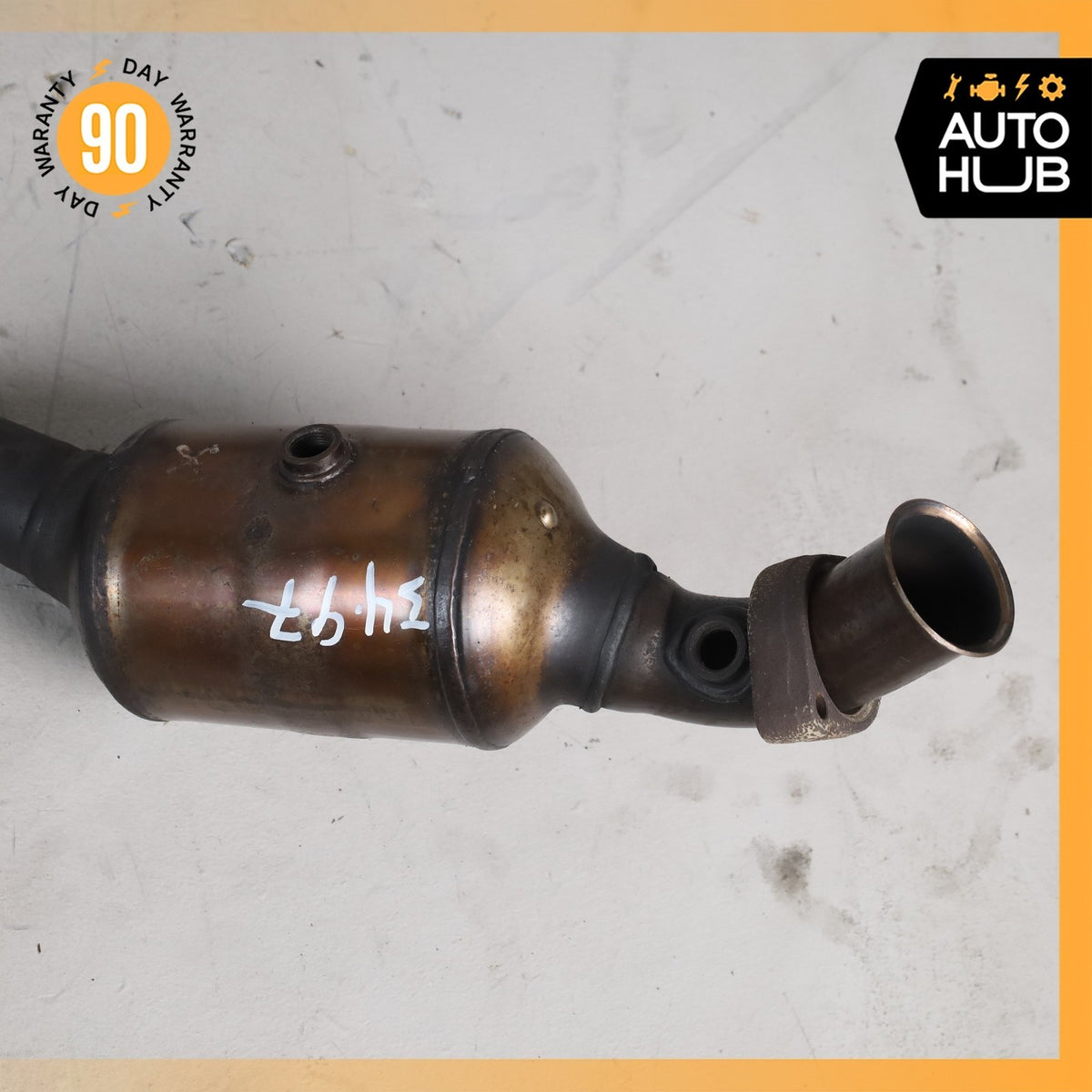 Mercedes R230 SL550 Engine Left & Right Side Exhaust Downpipe Set of 2 OEM 90k - photo 9