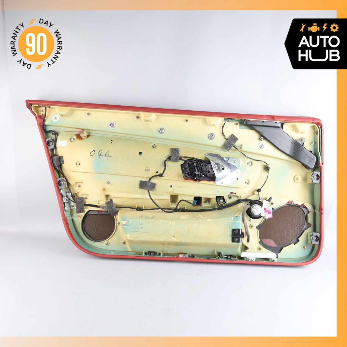 03-10 Bentley Continental GT Right Side Interior Door Panel Red OEM 73k - photo 13