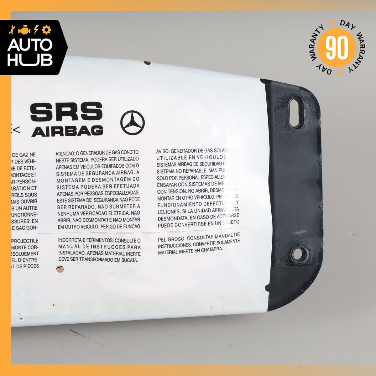 10-17 Mercedes W207 E350 C350 Dashboard Right Passenger Side Airbag Air Bag OEM - photo 4