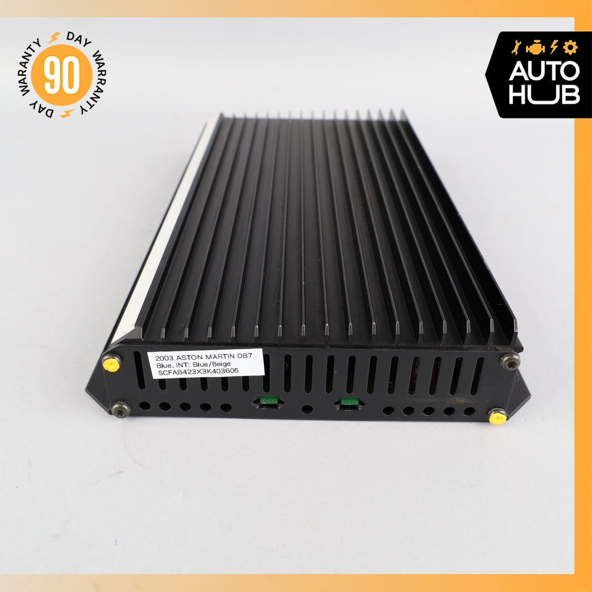 00-04 Aston Martin DB7 Vantage Amplifier Audio Amp 37124129AA OEM 38k - photo 4