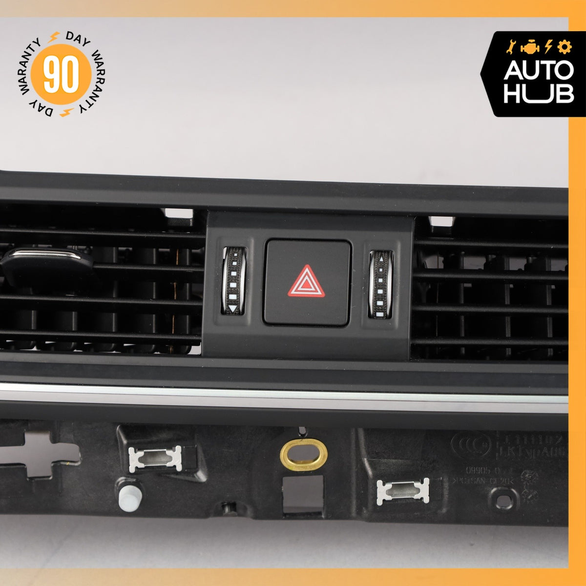 18-20 Audi FY Q5 Dashboard Center A/C AC Air Vent Panel 80B820902 OEM - photo 4