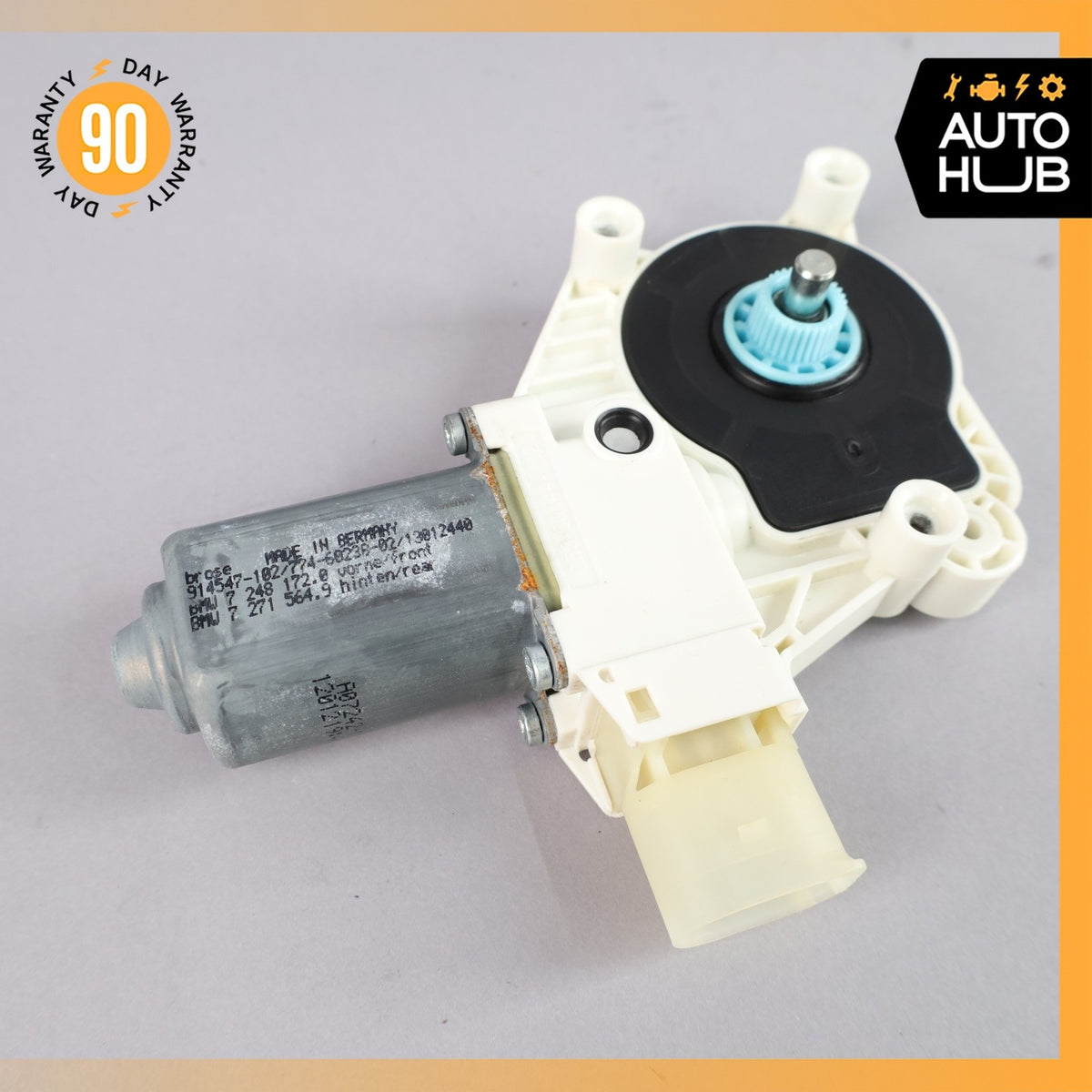 11-16 BMW F10 535i 528i 550i Front or Rear Right Side Window Regulator Motor OEM - photo 2