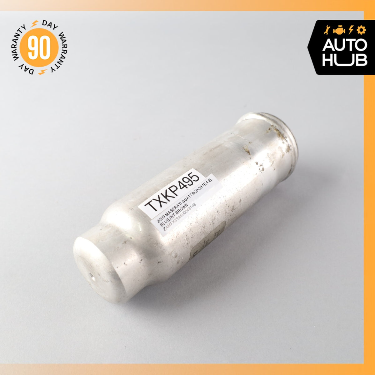 03-19 Maserati Quattroporte M139 4.2L V8 A/C Receiver Drier Container OEM 72k - photo 2